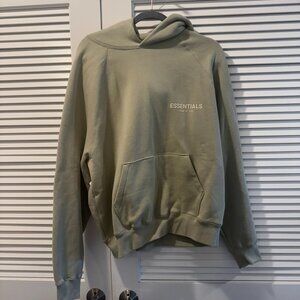 Small Sea Foam Green FOG Essentials hoodie